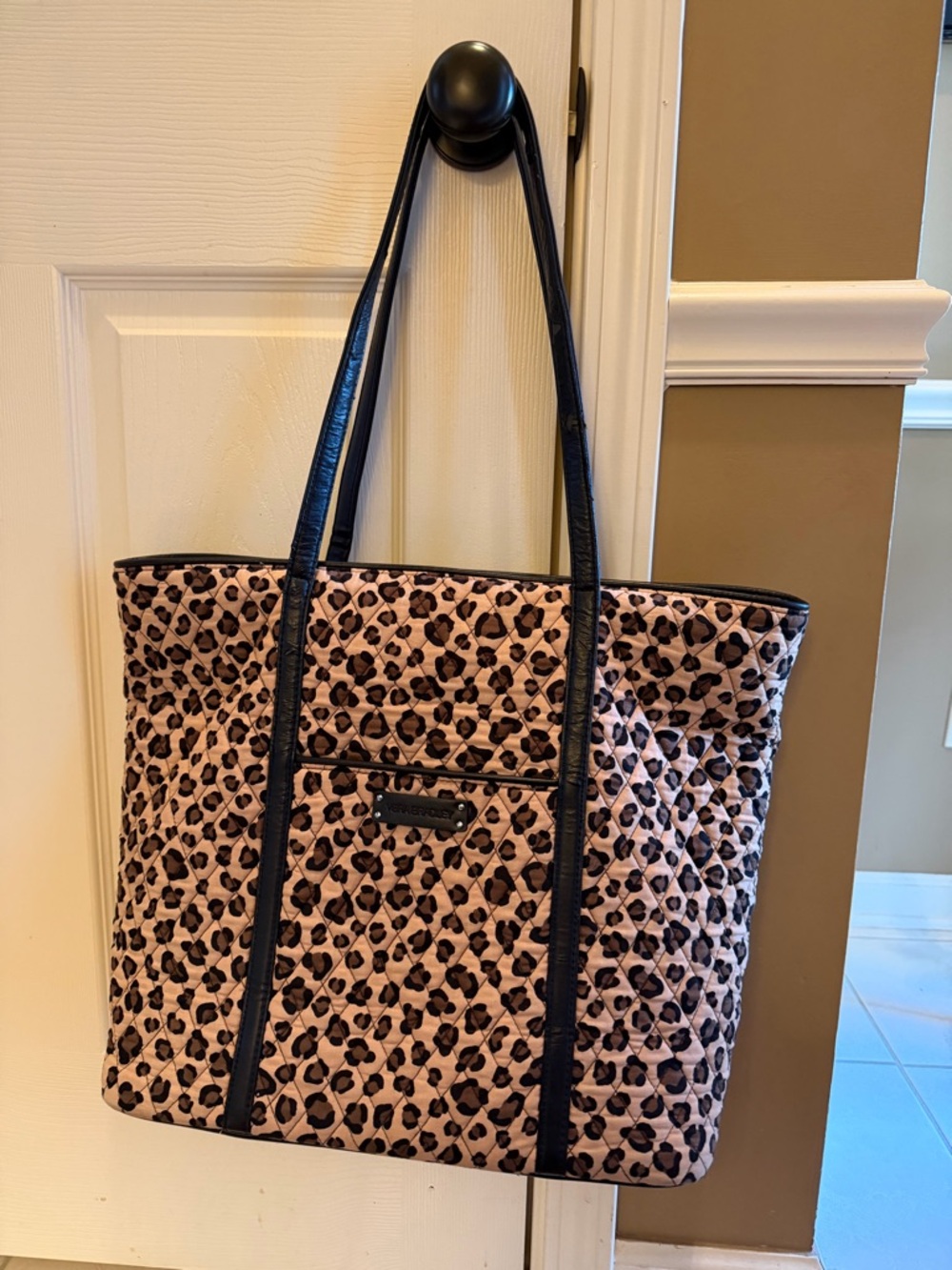 Vera Bradley Quilted Leopard Print Tote Bag Sold Exclusively at Dillard’s